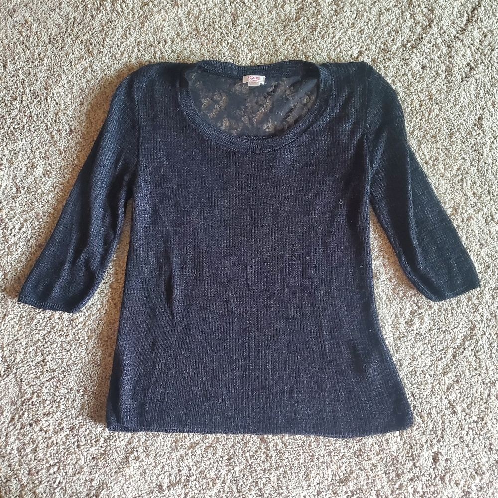 Mossimo Supply Co Black Sweater